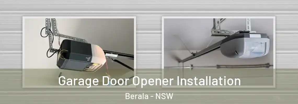  Garage Door Opener Installation Berala - NSW