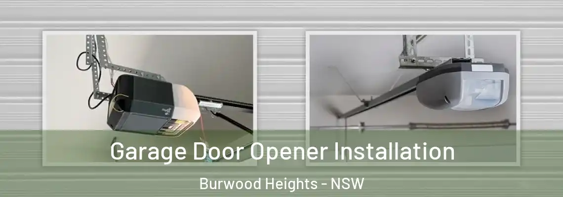  Garage Door Opener Installation Burwood Heights - NSW