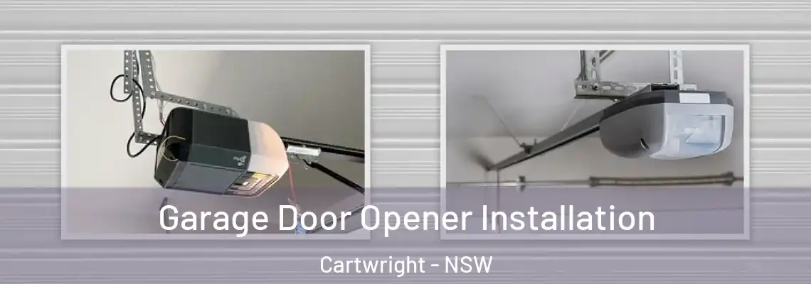  Garage Door Opener Installation Cartwright - NSW