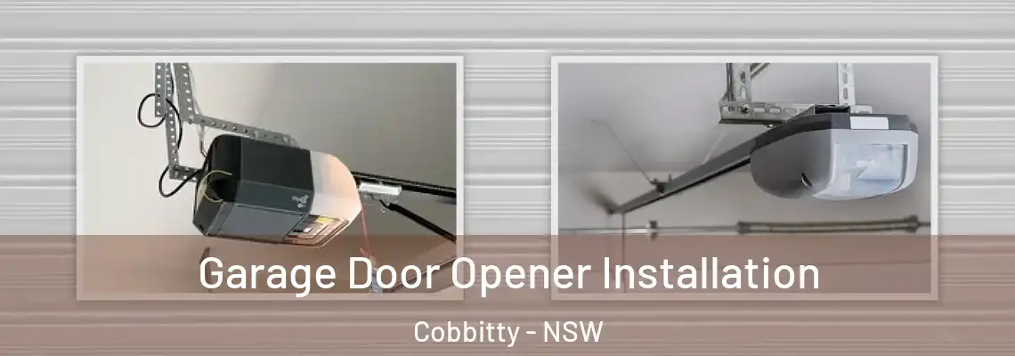  Garage Door Opener Installation Cobbitty - NSW