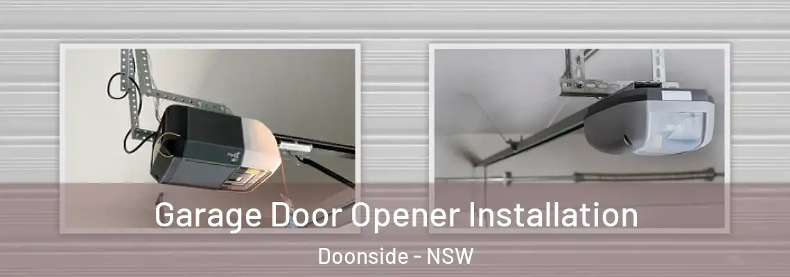  Garage Door Opener Installation Doonside - NSW
