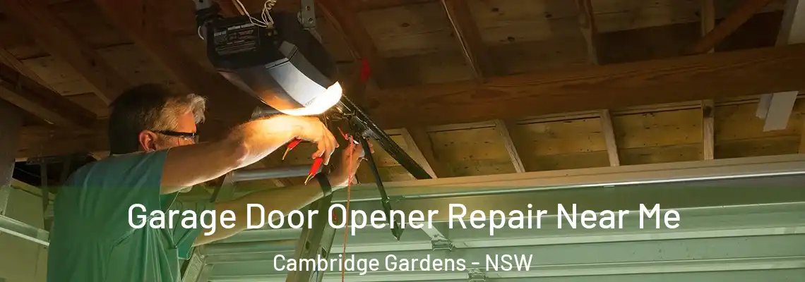  Garage Door Opener Repair Near Me Cambridge Gardens - NSW