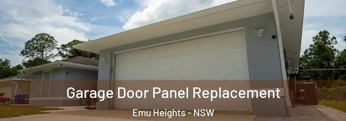  Garage Door Panel Replacement Emu Heights - NSW