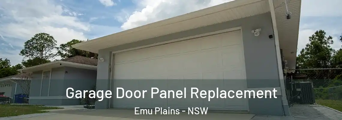  Garage Door Panel Replacement Emu Plains - NSW