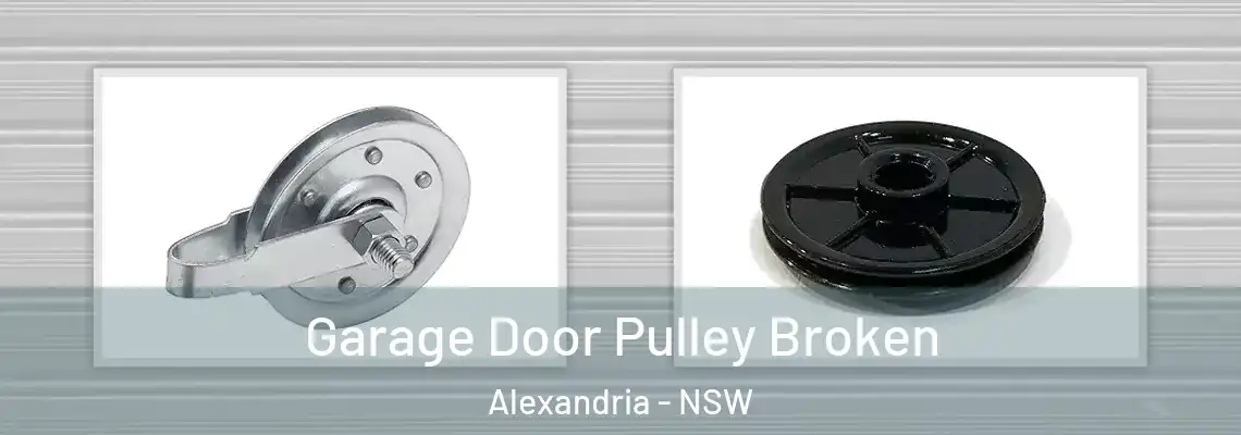  Garage Door Pulley Broken Alexandria - NSW