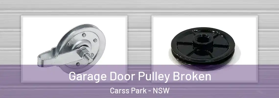  Garage Door Pulley Broken Carss Park - NSW
