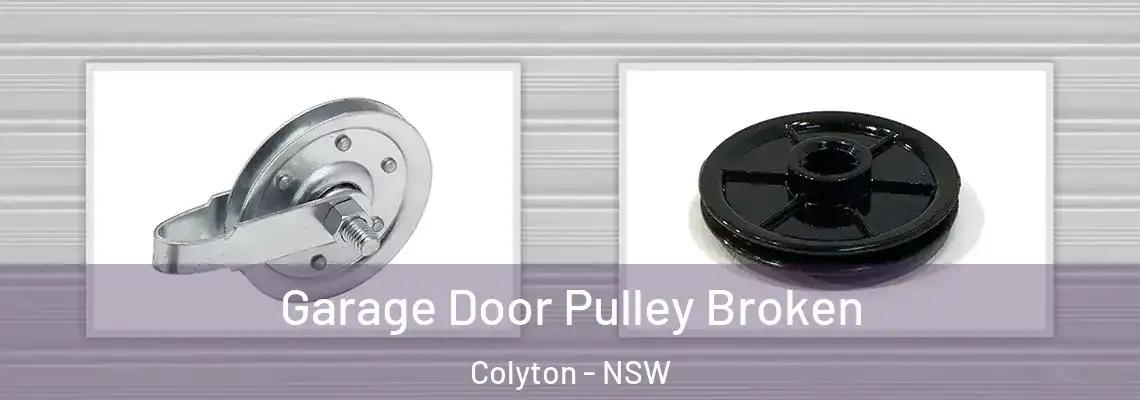  Garage Door Pulley Broken Colyton - NSW
