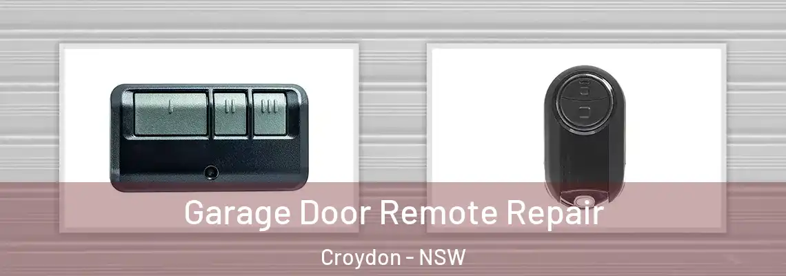  Garage Door Remote Repair Croydon - NSW