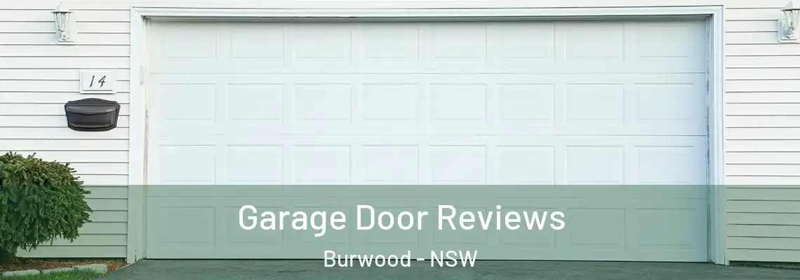 Garage Door Reviews Burwood - NSW