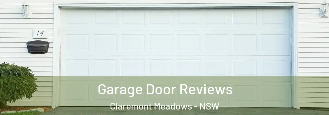  Garage Door Reviews Claremont Meadows - NSW