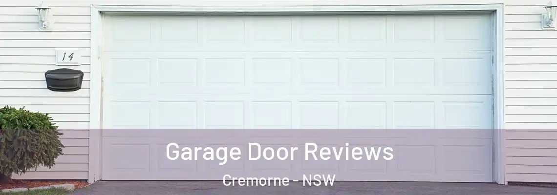 Garage Door Reviews Cremorne - NSW