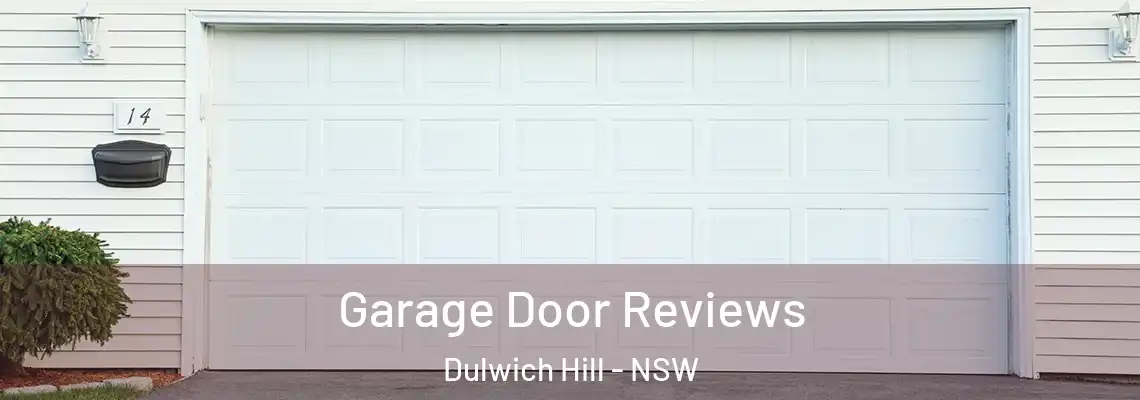  Garage Door Reviews Dulwich Hill - NSW