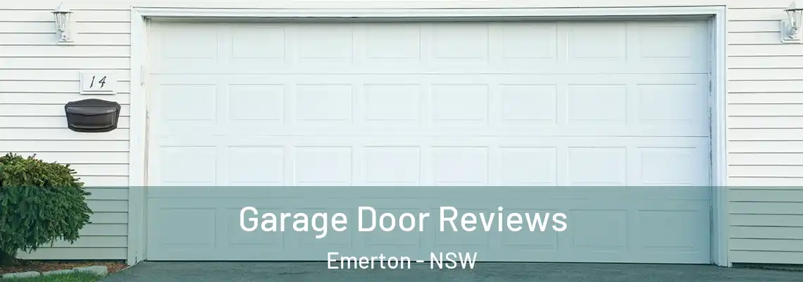  Garage Door Reviews Emerton - NSW
