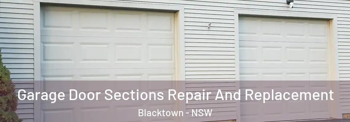  Garage Door Sections Repair And Replacement Blacktown - NSW