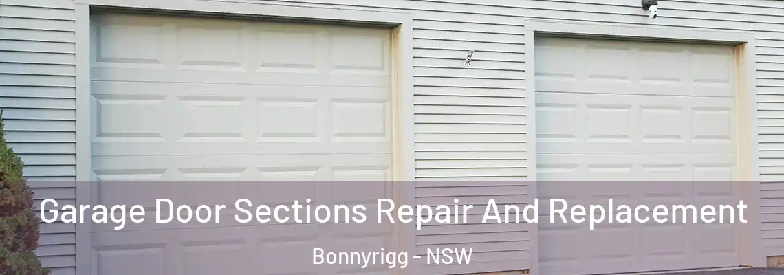  Garage Door Sections Repair And Replacement Bonnyrigg - NSW