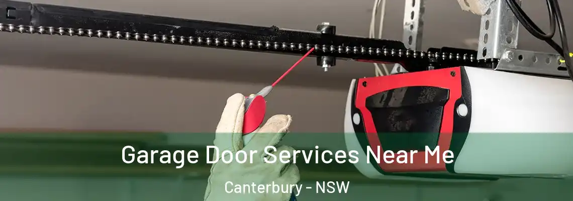  Garage Door Services Near Me Canterbury - NSW