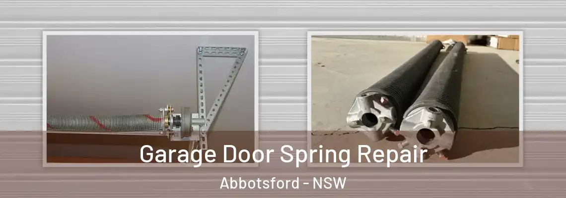  Garage Door Spring Repair Abbotsford - NSW
