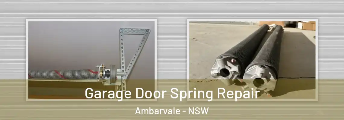  Garage Door Spring Repair Ambarvale - NSW