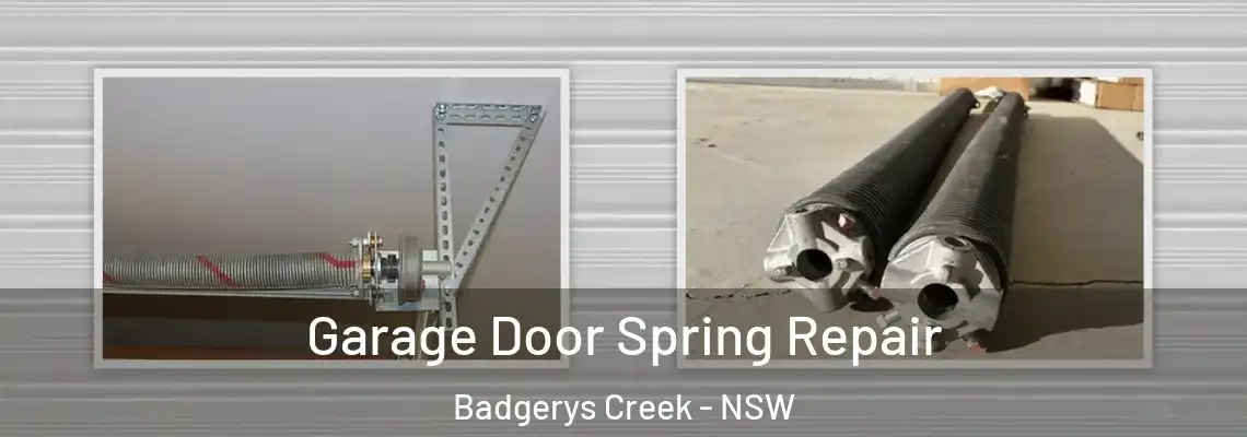  Garage Door Spring Repair Badgerys Creek - NSW