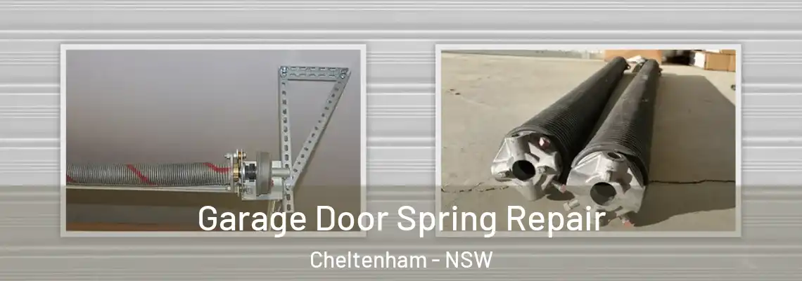  Garage Door Spring Repair Cheltenham - NSW