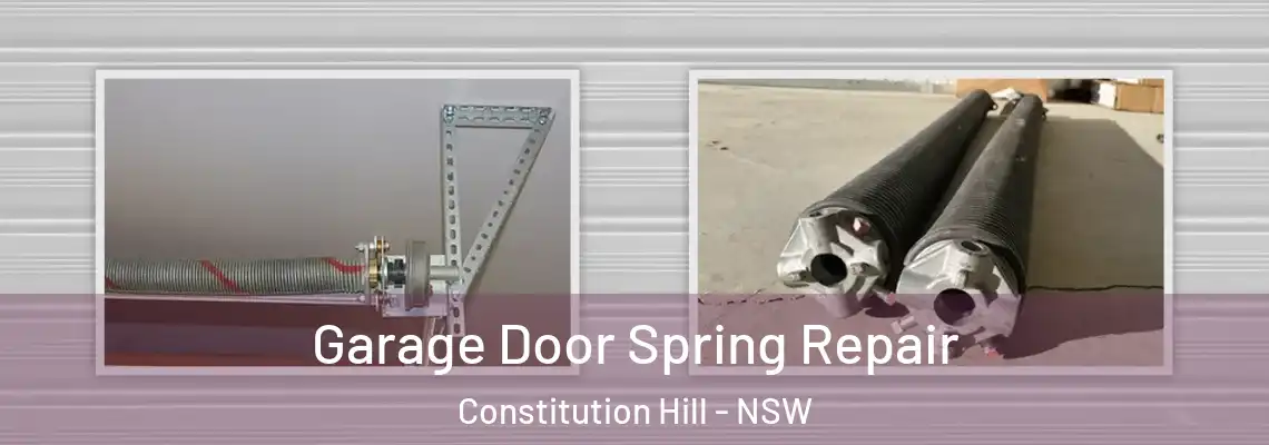 Garage Door Spring Repair Constitution Hill - NSW