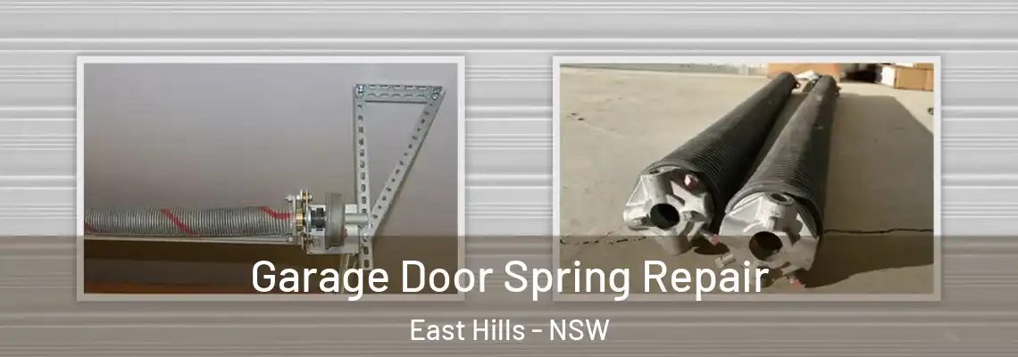  Garage Door Spring Repair East Hills - NSW