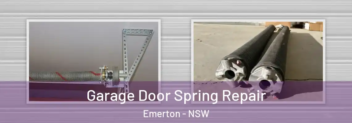  Garage Door Spring Repair Emerton - NSW