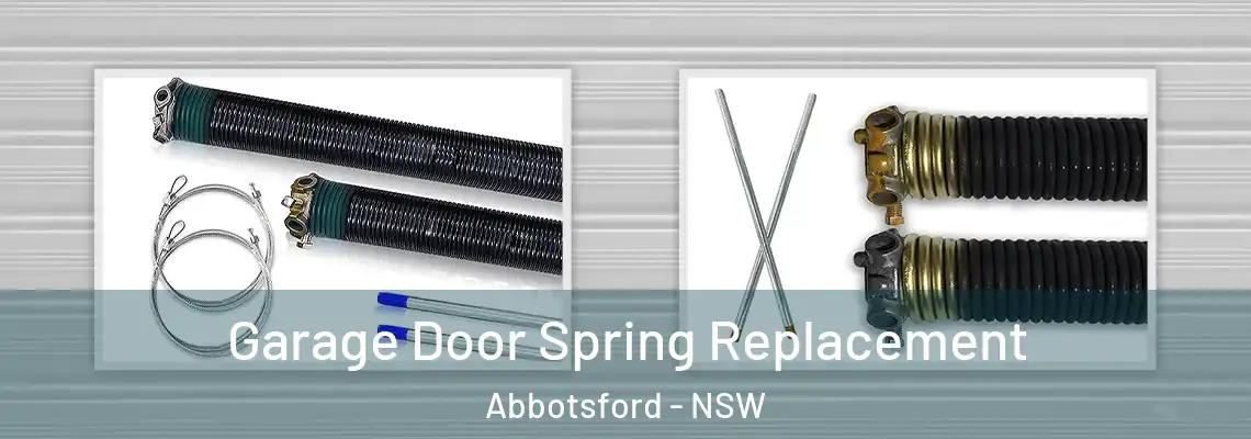  Garage Door Spring Replacement Abbotsford - NSW