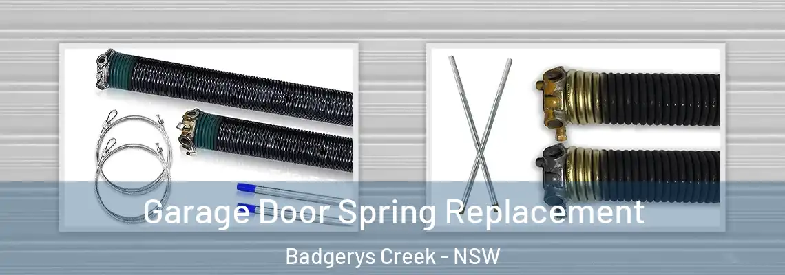  Garage Door Spring Replacement Badgerys Creek - NSW