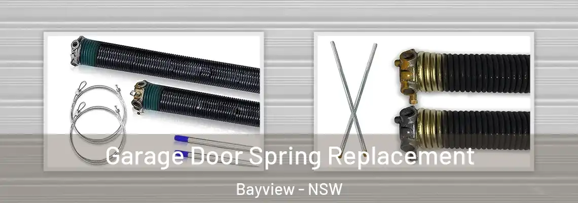  Garage Door Spring Replacement Bayview - NSW