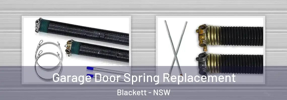  Garage Door Spring Replacement Blackett - NSW