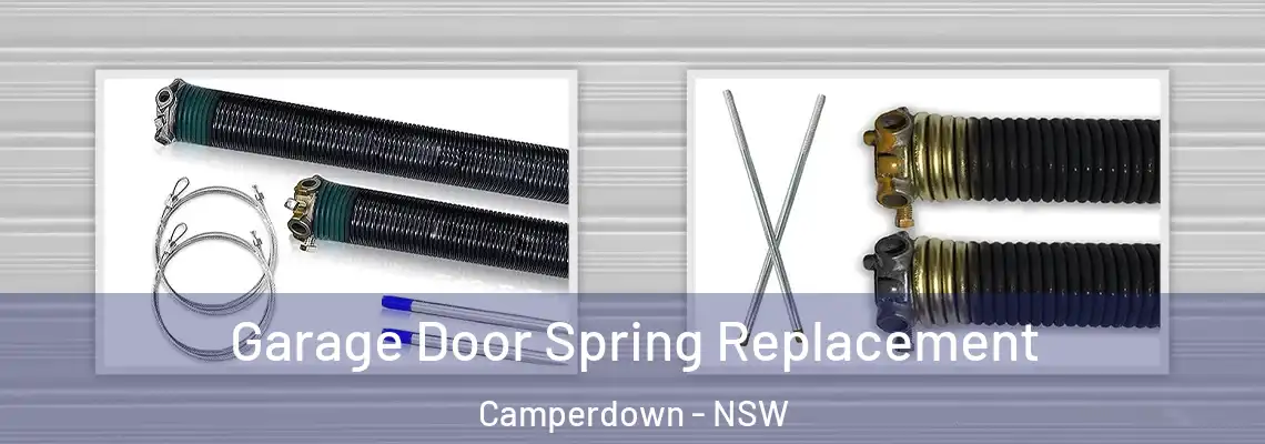  Garage Door Spring Replacement Camperdown - NSW