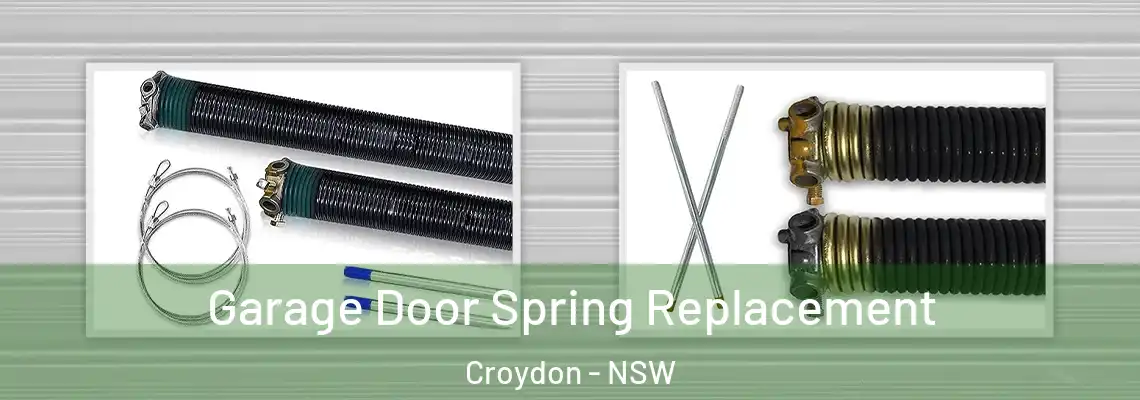  Garage Door Spring Replacement Croydon - NSW