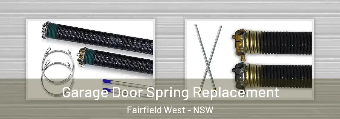  Garage Door Spring Replacement Fairfield West - NSW