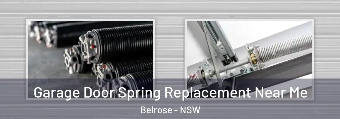  Garage Door Spring Replacement Near Me Belrose - NSW