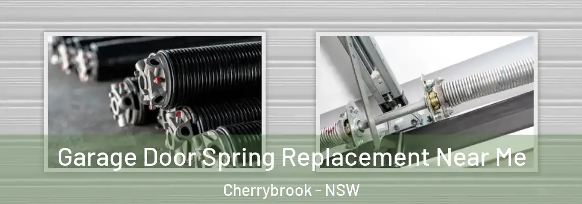  Garage Door Spring Replacement Near Me Cherrybrook - NSW
