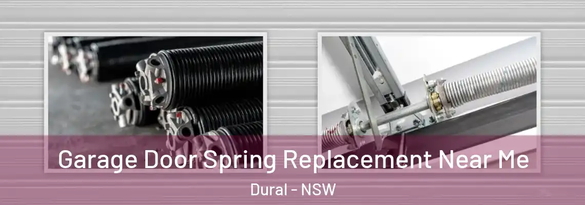  Garage Door Spring Replacement Near Me Dural - NSW