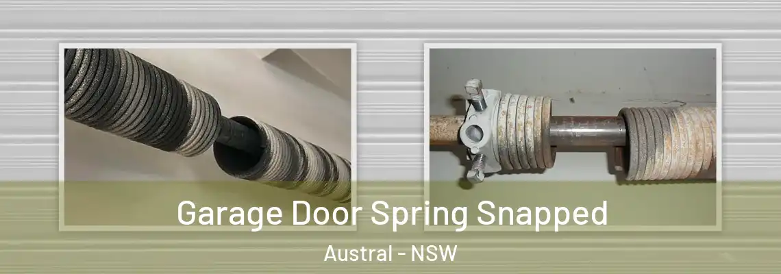  Garage Door Spring Snapped Austral - NSW