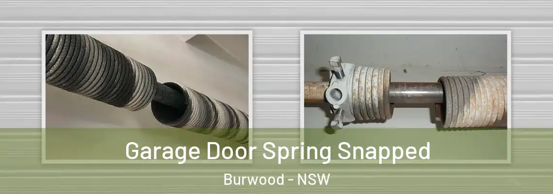  Garage Door Spring Snapped Burwood - NSW