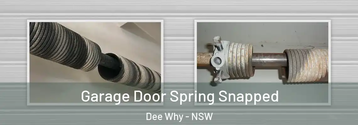  Garage Door Spring Snapped Dee Why - NSW