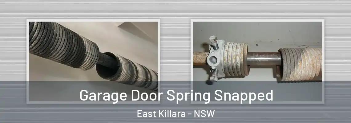  Garage Door Spring Snapped East Killara - NSW