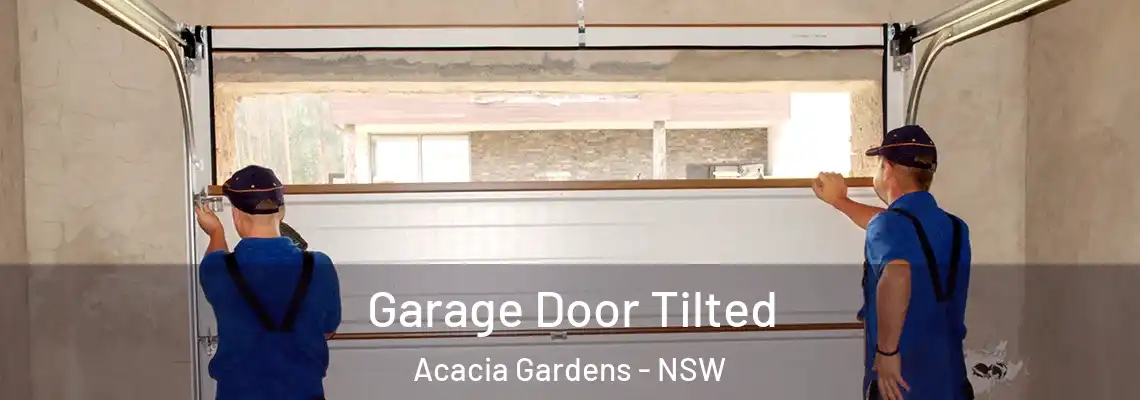  Garage Door Tilted Acacia Gardens - NSW