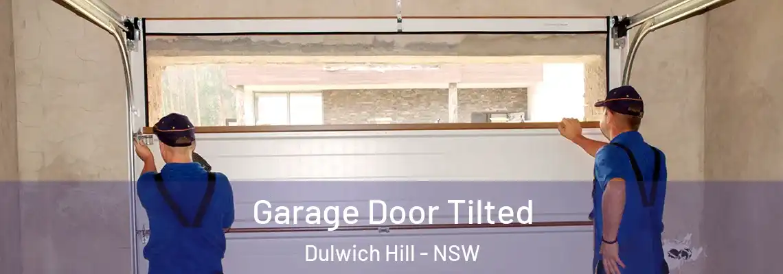  Garage Door Tilted Dulwich Hill - NSW