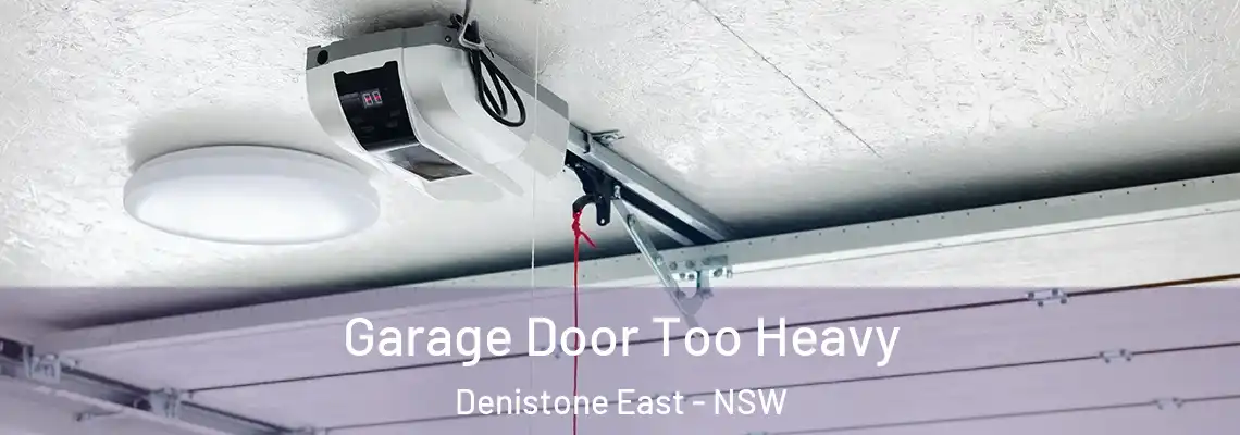  Garage Door Too Heavy Denistone East - NSW