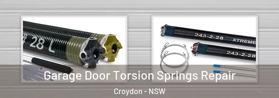  Garage Door Torsion Springs Repair Croydon - NSW