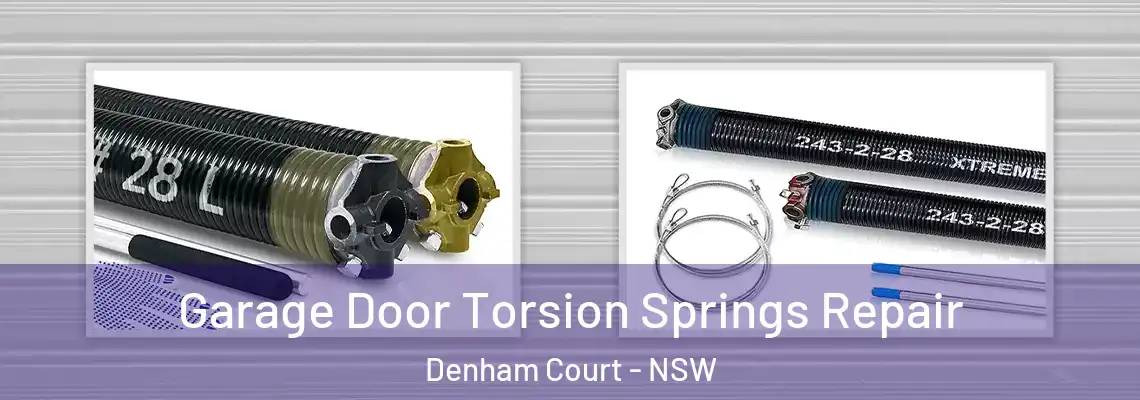  Garage Door Torsion Springs Repair Denham Court - NSW