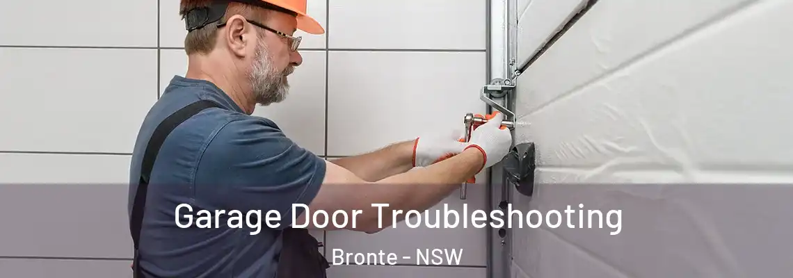  Garage Door Troubleshooting Bronte - NSW