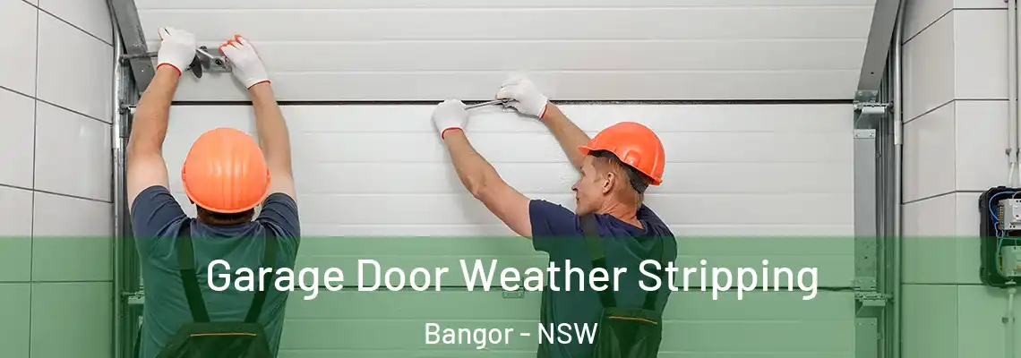  Garage Door Weather Stripping Bangor - NSW