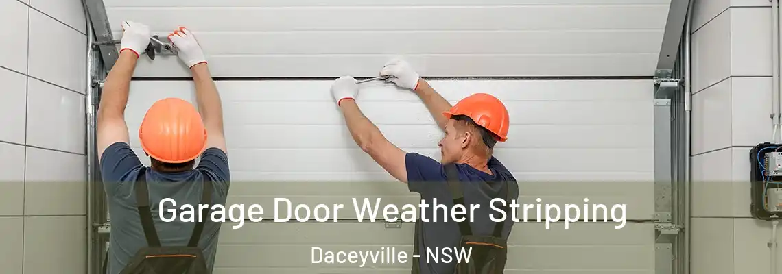  Garage Door Weather Stripping Daceyville - NSW