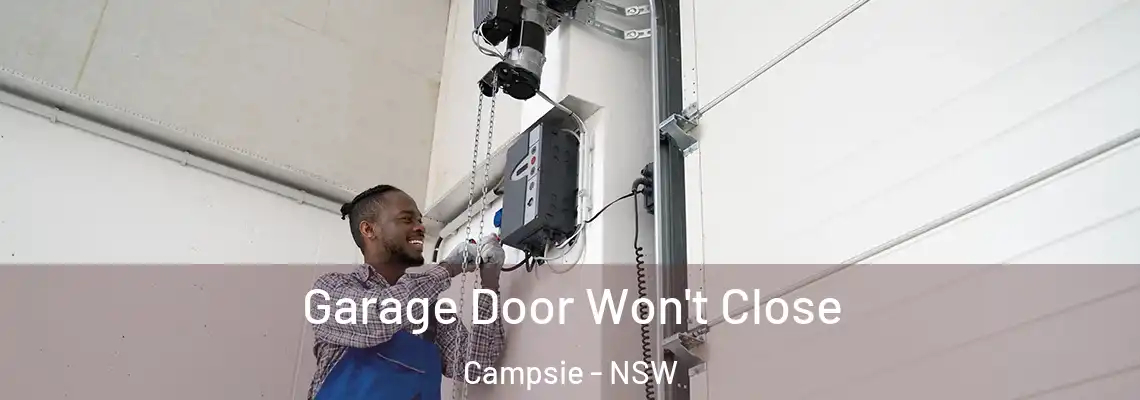  Garage Door Won't Close Campsie - NSW